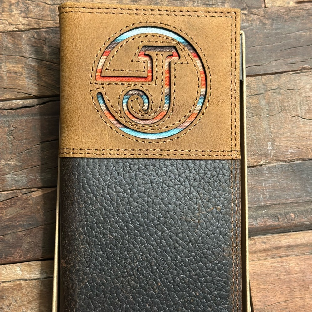 JUSTIN'S RODEO WALLET SERAPE INLAY